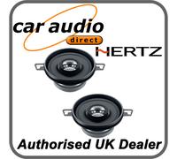 Hertz Dieci DCX 87.3 3" 8cm 2 Way Car Van Dash Coaxial Speakers 30w RMS Pair