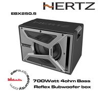 Hertz Energy EBX 250.5 - Bass Reflex Subwoofer Box 700W Bass Subwoofer Enclousre