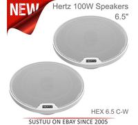 Hertz HEX 6.5 C-W 6.5" 100W Classic Coaxial Marine Speakers Pair│50W RMS│IP65