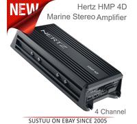 Hertz HMP 4D - MARINE 4-CHANNEL AMPLIFER WATERPROOF POWERSPORT BIKE BOAT IP64