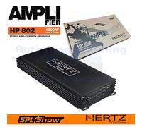 Hertz HP 802 Amplifier 2/1 Channels Line SPL Show 1800W RMS