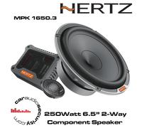 Hertz Mille Pro MPK 1650.3 6.5" 16.5cm Car 2 Way Component Speaker 125w RMS Pair