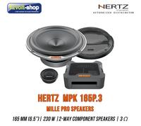 Hertz Mille Pro Series MPK 165P3 6.5" Two-Way Pro Audio Component System 3 Ohm