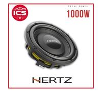 Hertz MPS 250 S2 10" 1000W Shallow Mount Car Subwoofer Mille Series 2-Ohm