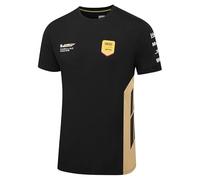 Hertz Team Jota Cadillac Racing, Official 2025 WEC Merchandise, Team T-Shirt, Black and Gold (UK, Alpha, S, Regular, Regular, Black)