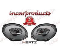 Hertz UNO X 690 6x9" 2 Way Car Van Parcel Shelf Coaxial Speakers 85w RMS Pair