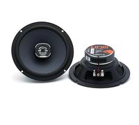 Hertz X 165 Coaxial Car Speakers, 165 mm 2-Way, 220W Peak Power, 55W RMS, Pressed Paper Cone, 24 mm PEI Tweeter with Neodymium Magnet, 4 Ohm, DIN Format, Grey