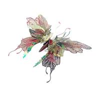 HertzMy 3D Metal Butterfly Puzzle, QianYuDie 3D Steampunk Mechanical Butterfly Model Kit, Assembly Model Kit, Metal Sheet Gift&Decor for Adults(50PCS+/Edition 6)