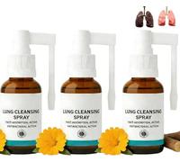 HerVitalYears Lung Cleansing Spray, BreathVita Lungs Spray, HerVitalYears Lung Cleanse, Lung Relief Sprays Care Essence for Women & Men (3pcs)