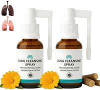 HerVitalYears Lung Cleansing Spray,BreathVita Lungs Spray,Tinnitus Relief Sprays Care Essence,Natural Respiratory Cleanse & Breathe Spray, Herbal Lung Care for Women Men (2 Pcs)