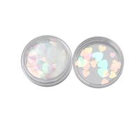 Herz-Stern-Form, helle Flocken-Pailletten, DIY-Harzfüllungen, SchmuckherstellungEin cleveres Design