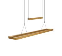 HerzBlut Amalia LED pendant light, oiled oak