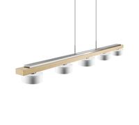 HerzBlut Estelle linear hanging light natural oak