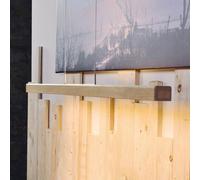 HerzBlut Leonora Hanging Light Up&Down 121cm, natural