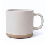 HerzHolzPapier® Large Stoneware Mug - 420ml - Ceramic Heart Coffee Mug - Dishwasher & Microwave Safe - Mug for Home, Office, Cereal, Stew, Soups, Ramen