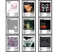 HerZii Prints Deftones Album Cover Poster, Set of 9 8x10 Music Art, Premium Quality Wall Decor for Home Theater Room Man Cave Bedroom Art Decor UNFRAMED