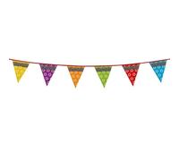 Herzlichen Glückwunsch 8m Holographic Bunting - Flag Banner - Congratulations Party Decorations