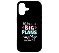 He's Got Big-Plans For Me Christian Children Bible Verse Case for iPhone 17