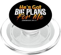 He's Got Big Plans For Me Jeremiah 29 11 Bible Verse Faith PopSockets PopGrip for MagSafe