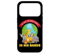 He's Got The Whole World in His Hands - Faith Kids Animals Case for iPhone 17 Pro