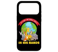 He's Got The Whole World in His Hands - Faith Kids Animals Case for iPhone 17 Pro Max