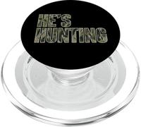 He's Hunting - Hunting Lover Wife Of Hunter PopSockets PopGrip for MagSafe