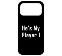 He's My Player One Gift For Gamer Boyfriend Gamer Girl Case for iPhone 17 Pro Max