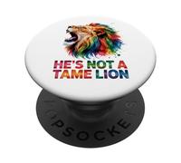 He's Not A Tame Lion PopSockets Adhesive PopGrip