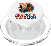 He's Not A Tame Lion PopSockets PopGrip for MagSafe
