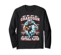 He's Not Just My Grandson He's Favorite Football Player Long Sleeve T-Shirt