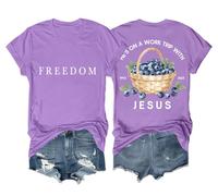 Hes On A Work Trip with Jesus Shirt Christian Religious Faith Jesus Freedom Shirt Unisex Purple