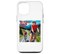 He's Slower Than He Looks Woman Cyclist Case for iPhone 12/12 Pro