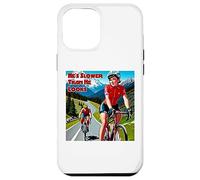 He's Slower Than He Looks Woman Cyclist Case for iPhone 12 Pro Max