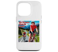 He's Slower Than He Looks Woman Cyclist Case for iPhone 13 Pro