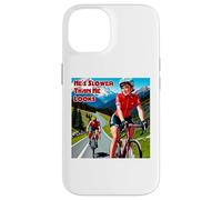 He's Slower Than He Looks Woman Cyclist Case for iPhone 14