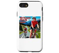 He's Slower Than He Looks Woman Cyclist Case for iPhone SE (2020) / 7 / 8