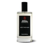 He's The Man Eau de Parfum For Men 100ml - Long Lasting, Vegan, Cruelty Free, UK Made - Notes of Vanilla, Lavender & Mint