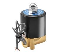 Heschen Brass Electric Solenoid Valve, 2W-025-06, PT1/8'', Normally Closed, Direct Action Water, Replacement Valve (DC12V-NC)