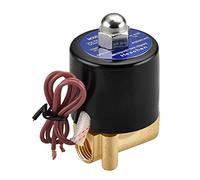 Heschen Brass Electric Solenoid Valve, 2W-025-08, PT1/4'', DC24V, Direct Action Water, Normally Closed Replacement Valve