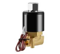 Heschen Brass Electric Solenoid Valve, 2W-025-08K, PT1/4'', DC24V, Direct Action Water Air, Normally Open