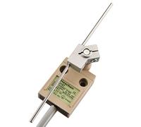 Heschen Compact Prewired Limit Switch, HS-3107, Adjustable Rod Lever, 1NO 1NC, SPDT, Momentary Type, AC250V 5A, IP67 Waterproof