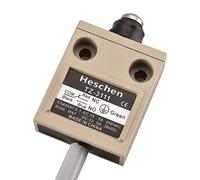 Heschen Compact Prewired Limit Switch TZ-3111 Sealed Plunger SPDT NO + NC Momentary AC 250V 5A IP67 Waterproof