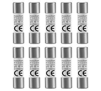 Heschen Cylindrical Ceramic Tube Fuse Link RT18-32 (RO15) 10 * 38 mm 10A 500V CE Pack of 10