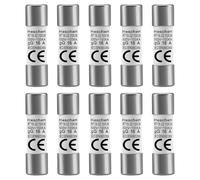 Heschen Cylindrical Ceramic Tube Fuse Link, RT18-32 (RO15), 10 * 38 mm, 16A 500V, CE, Pack of 10