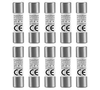 Heschen Cylindrical Ceramic Tube Fuse Link RT18-32 (RO15) 10 * 38 mm 4A 500V CE Pack of 10