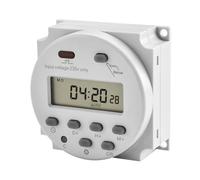 Heschen Digital LCD Power Weekly Programmable Timer Relay Switch, CN101C-B, 200-250VAC 16Amp, 5 Pin