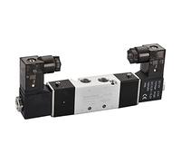 Heschen Electrical Pneumatic Solenoid Valve 4V120-06 12VDC PT1/8 5 Way 2 Position CE