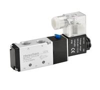 Heschen Electrical Pneumatic Solenoid Valve 4V210-08 12VDC PT1/4 5 Way 2 Position CE