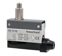 Heschen Horizontal limit switch TZ-7110 Slim Spring Plunger Actuator AC 380V 10A single pole Momentray