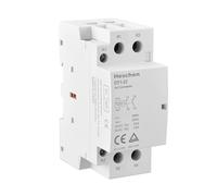 Heschen Household AC Contactor, CT1-32, Ie 32A, 2 Pole, Two Normally Open, AC 220V/240V Coil Voltage, 35mm DIN Rail Mount, TUV Listed